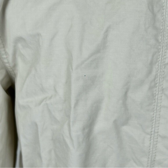 Womens Tommy Hilfiger Windbreaker Tan Beige Jacket Coat Small Lightweight Lined - Picture 13 of 14